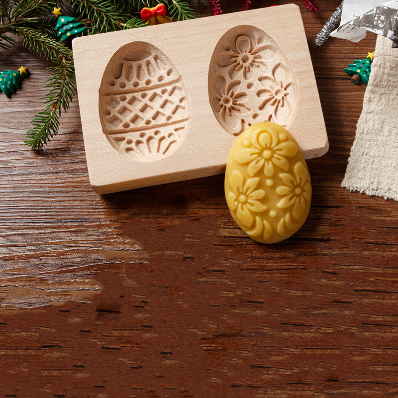 🎁WOOD PATTERNED COOKIE CUTTER - EMBOSSING MOLD FOR COOKIES