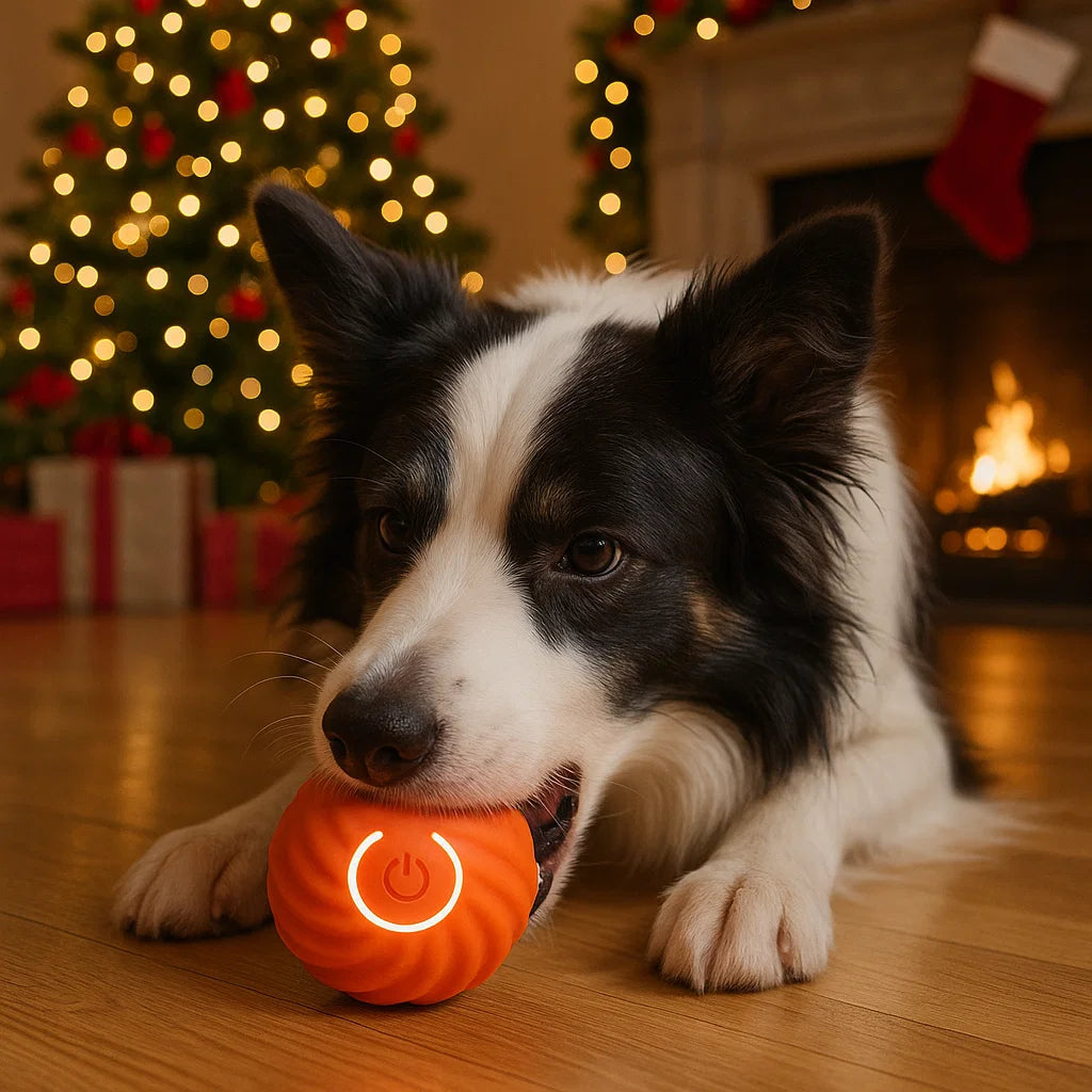 Pet Bounce Ball for Cats & Dogs