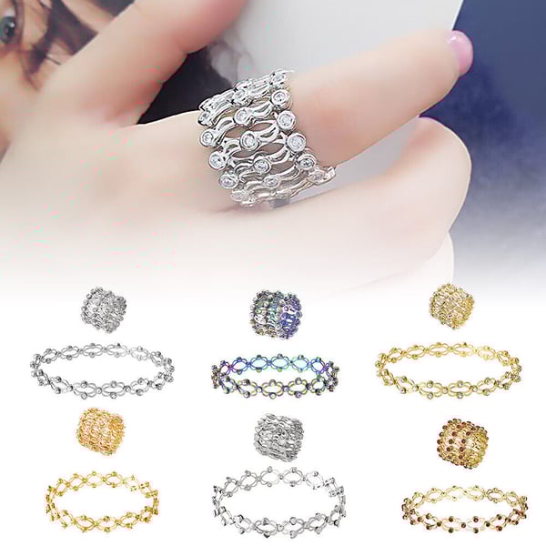 ⏰Magic 2 in 1 Foldable Ring Bracelet