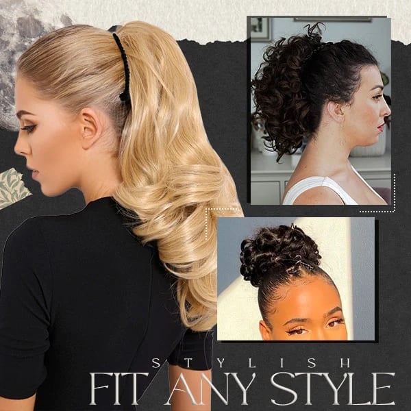 🔥Vintage Stretchy Banana Hair Clip