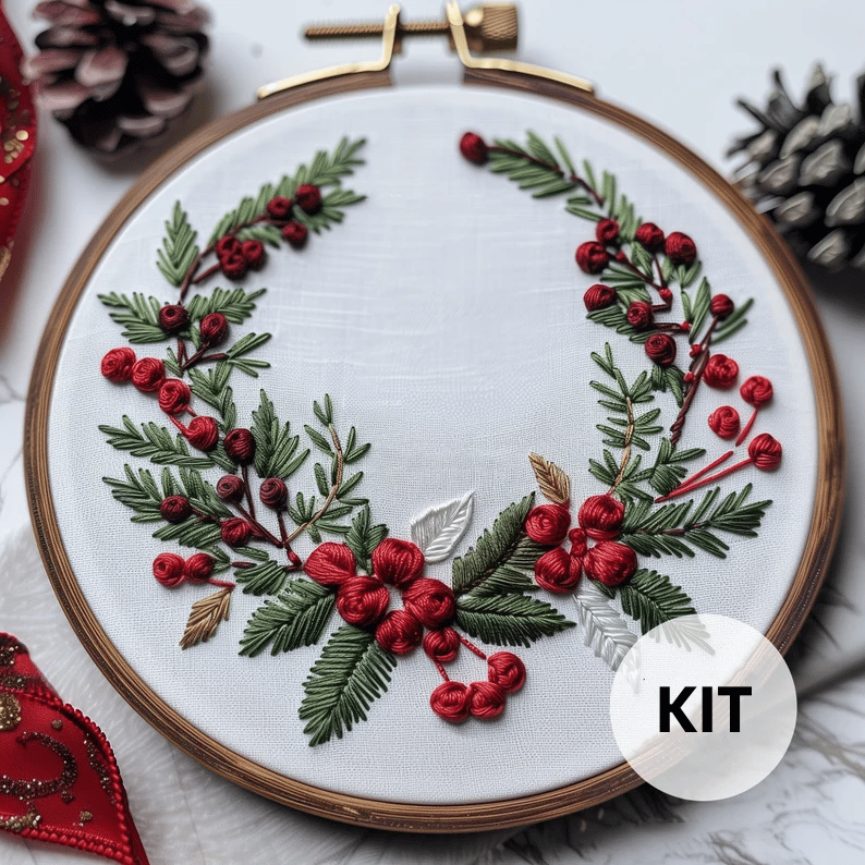 🔥DIY Christmas Embroidery KIT🎉