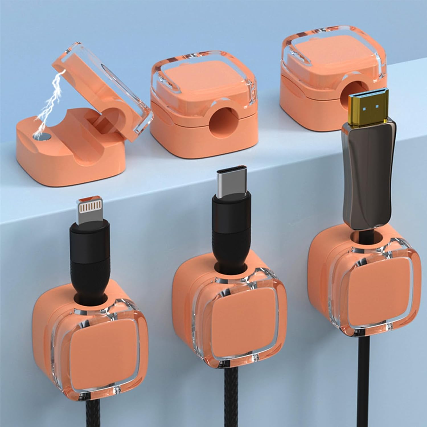 Magnetic Cable Organizer Clips