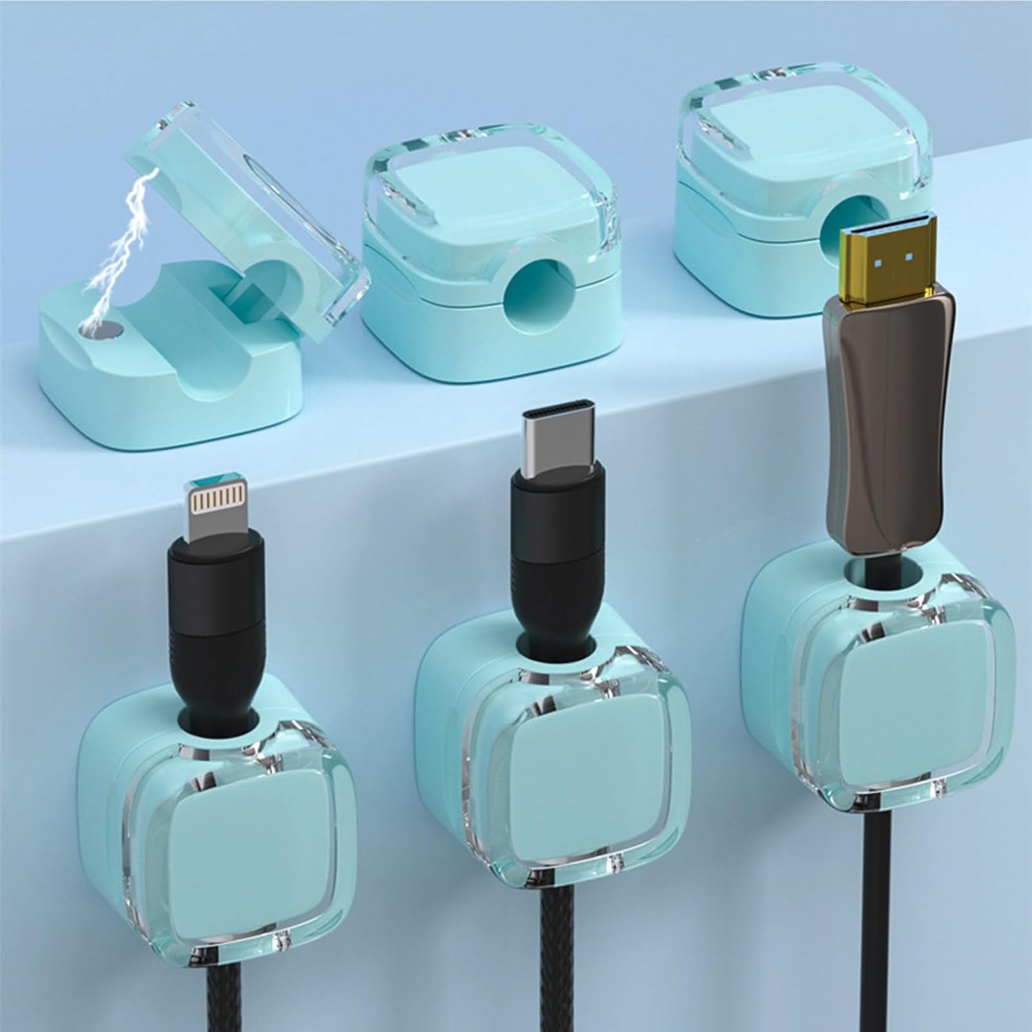 Magnetic Cable Organizer Clips
