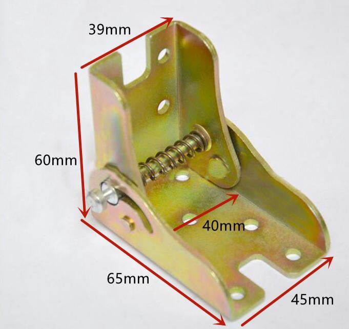90 Degree Self-Locking Folding Hinge