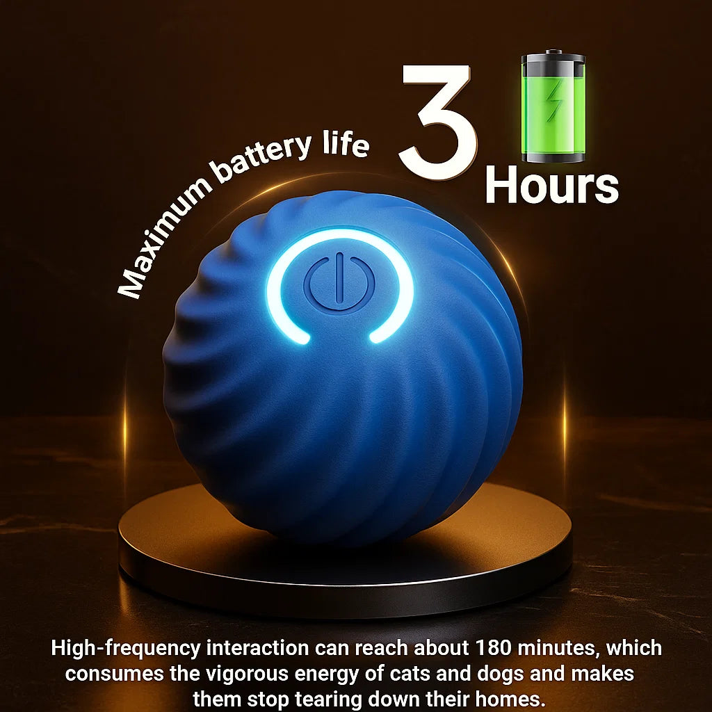 Pet Bounce Ball for Cats & Dogs