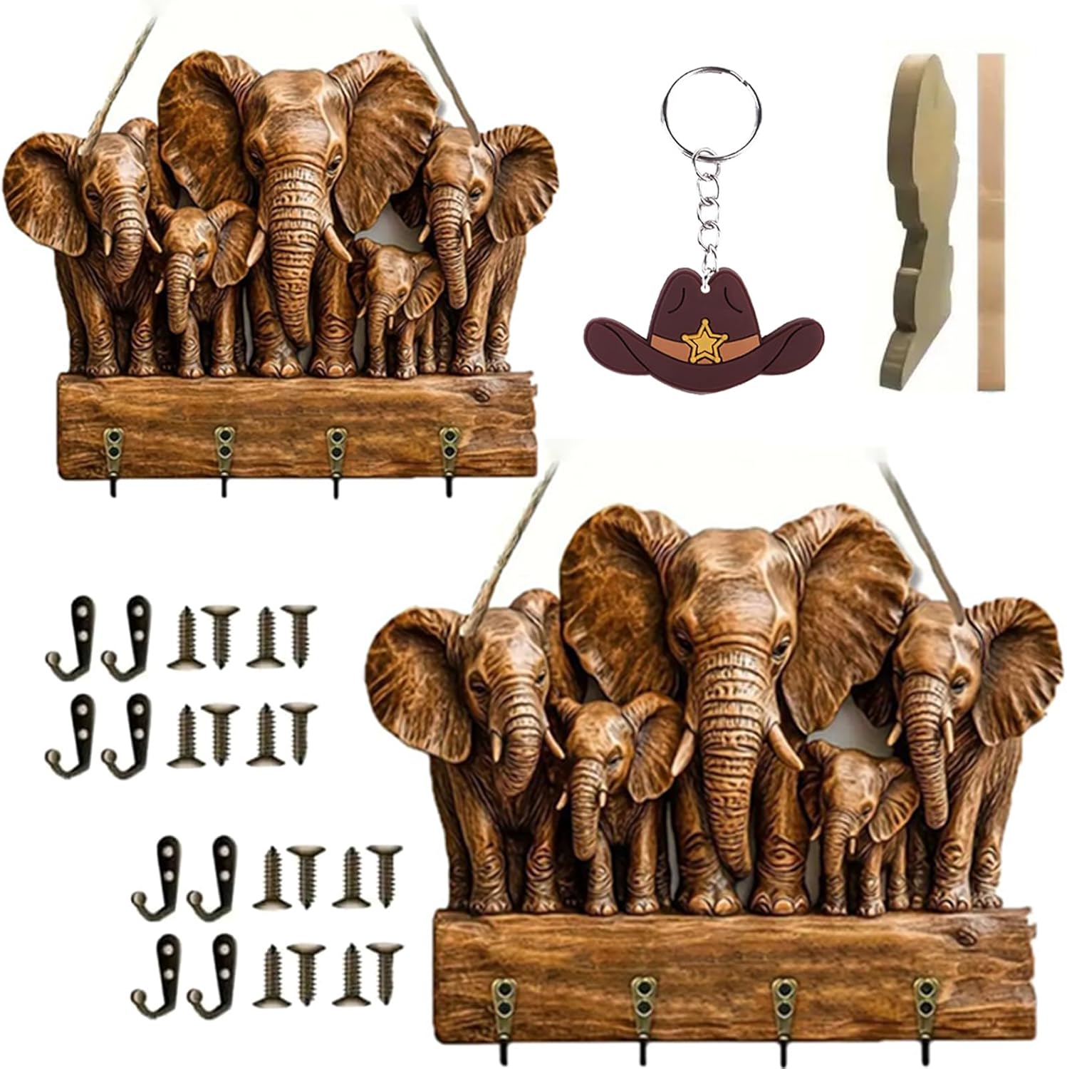 Rustic Style Wooden Decorations