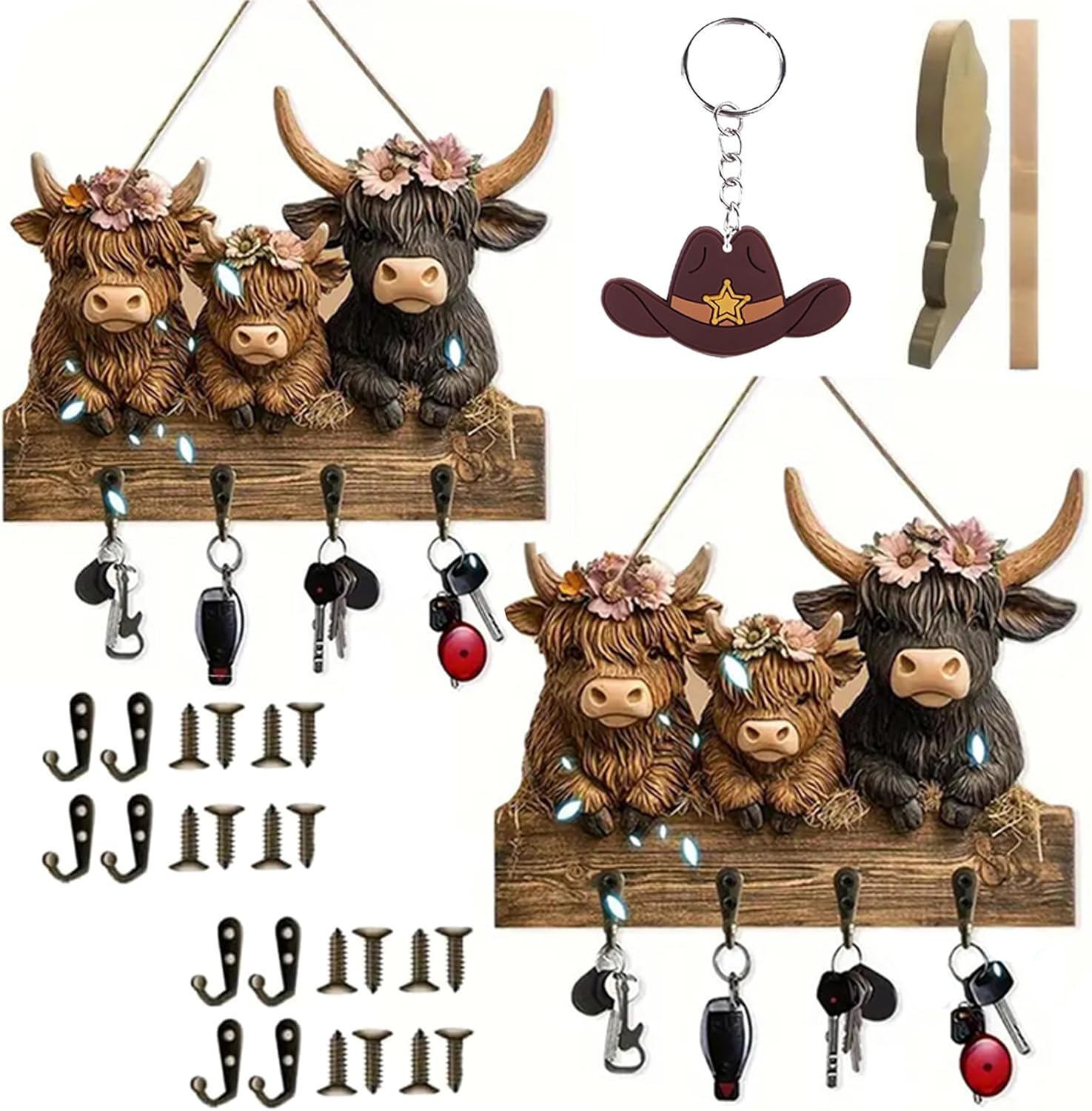 Rustic Style Wooden Decorations