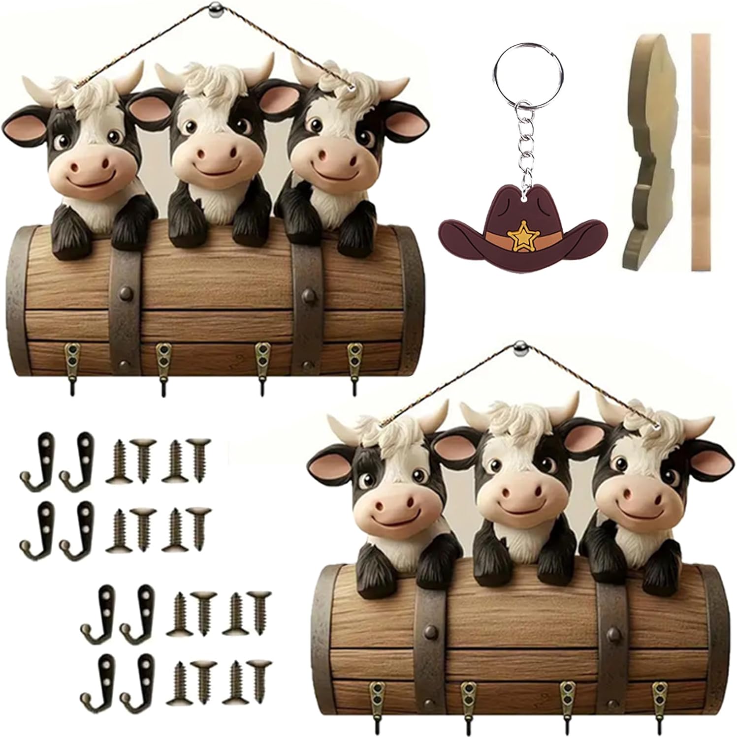 Rustic Style Wooden Decorations