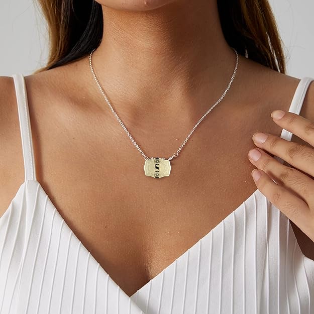 🤠 Handmade Western CowTag Initial Necklace ✨Your Story in 14K Gold Plated Perfection