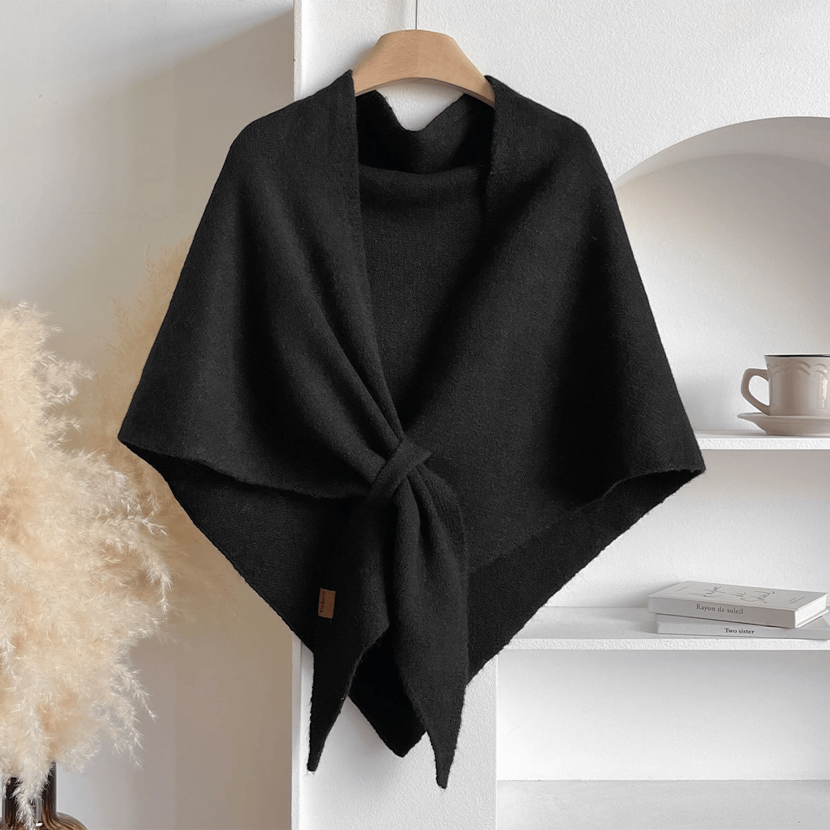 🍂Women's Solid-Color Cashmere Scarf🍁 Casual Soft Comfortable Shawl for Daily Wear