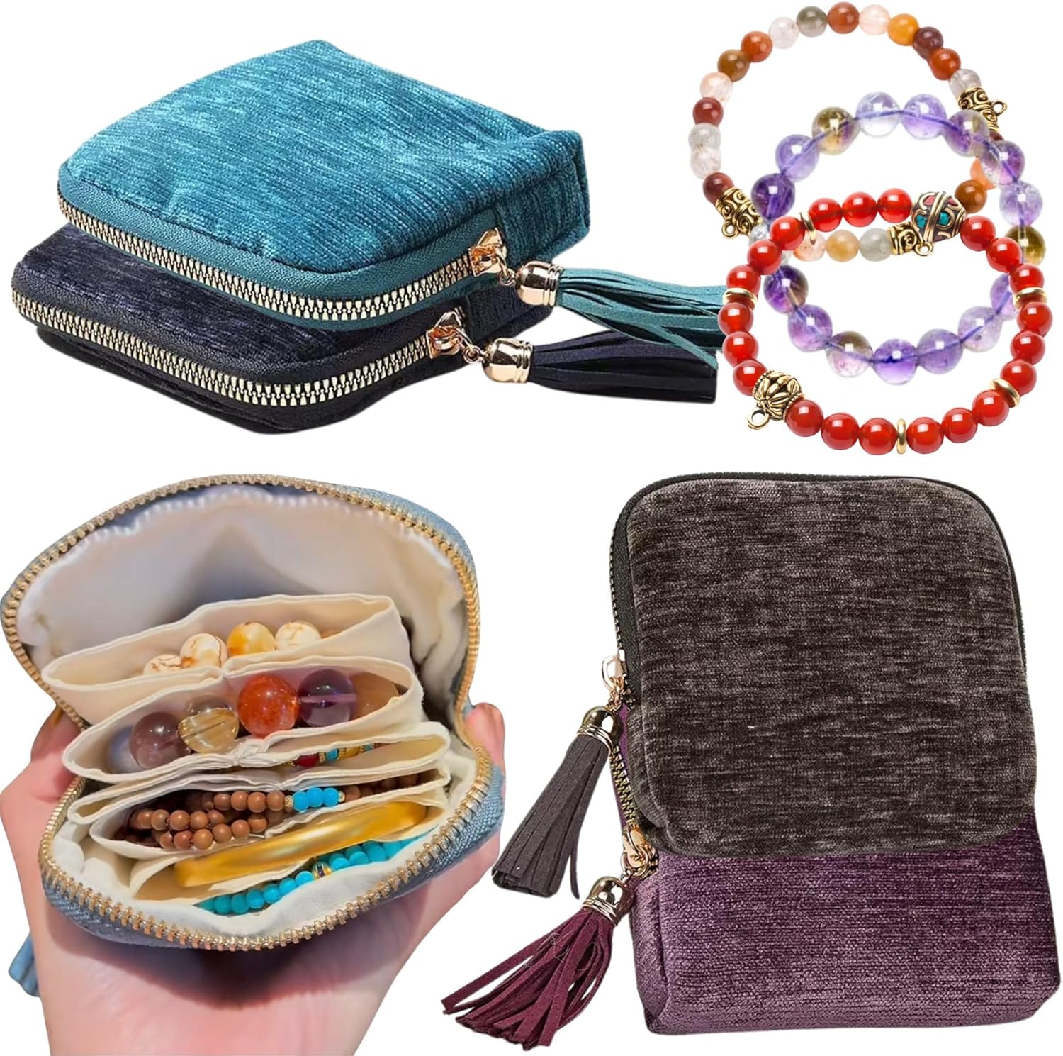 💖Travel Jewelry Case