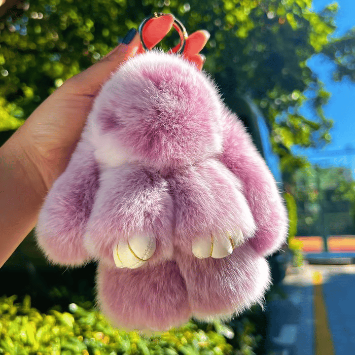 🐰 Handmade Soft Bunny PomPom Charms