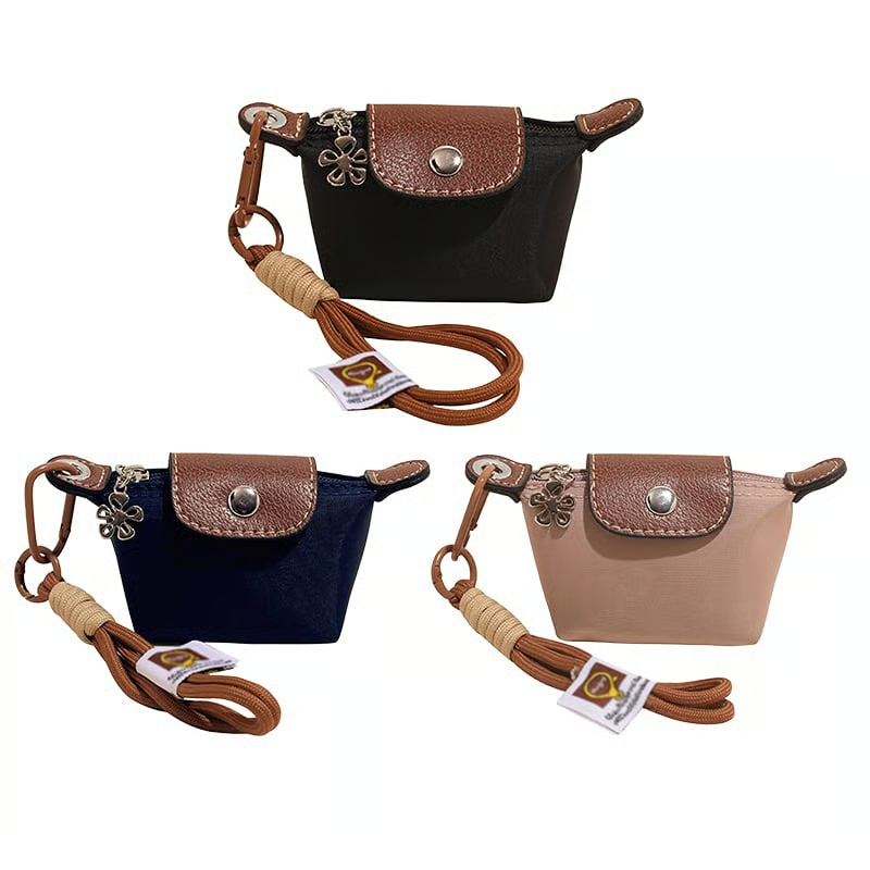 Mini Nylon Dumpling Coin Purse