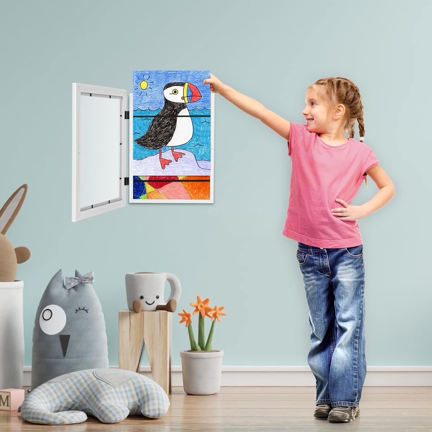 Kids Art Display Magnetic Frame
