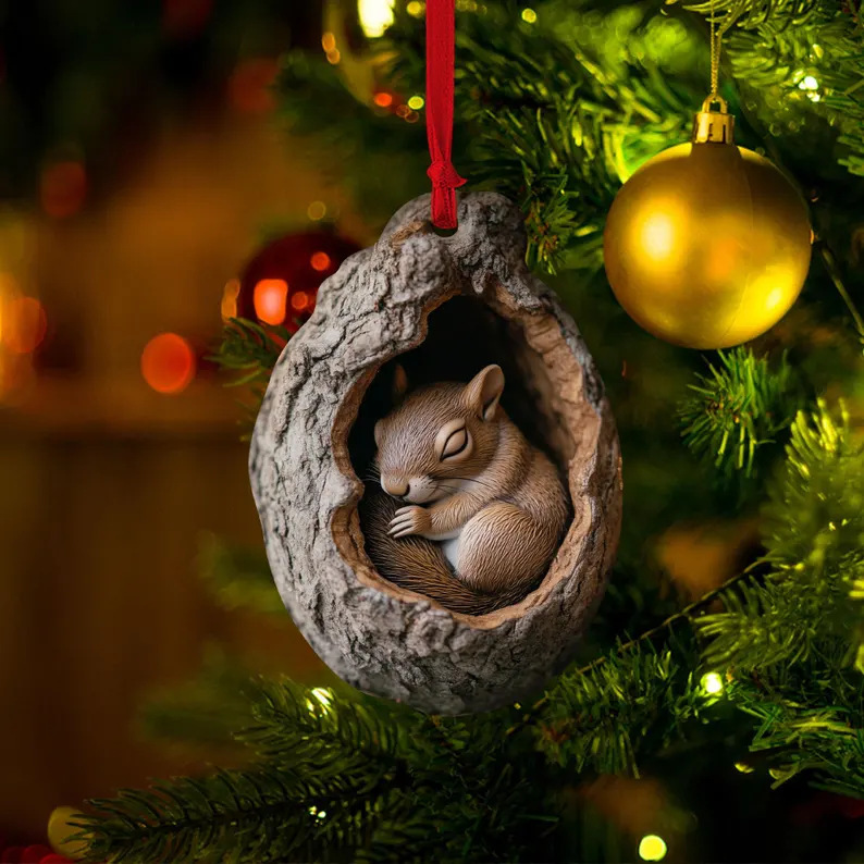 🎅Handmade Animal Christmas Ornament