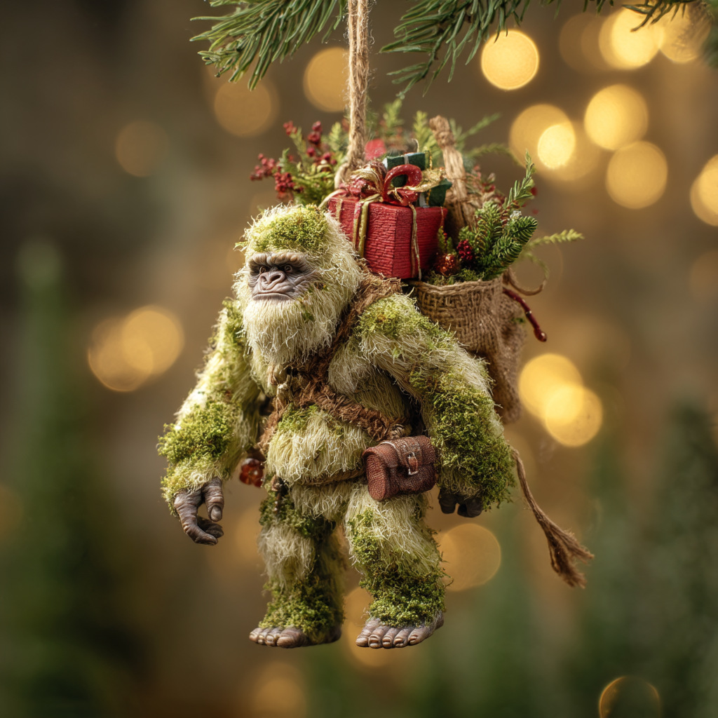 👣2026 Wildlife Wonders CollectionTM  Bigfoot Ornament
