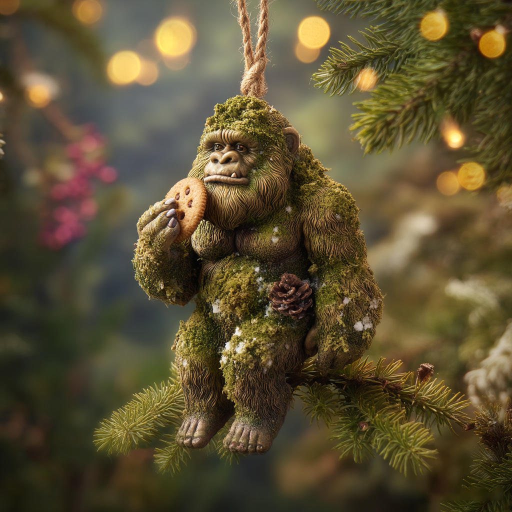 👣2026 Wildlife Wonders CollectionTM  Bigfoot Ornament