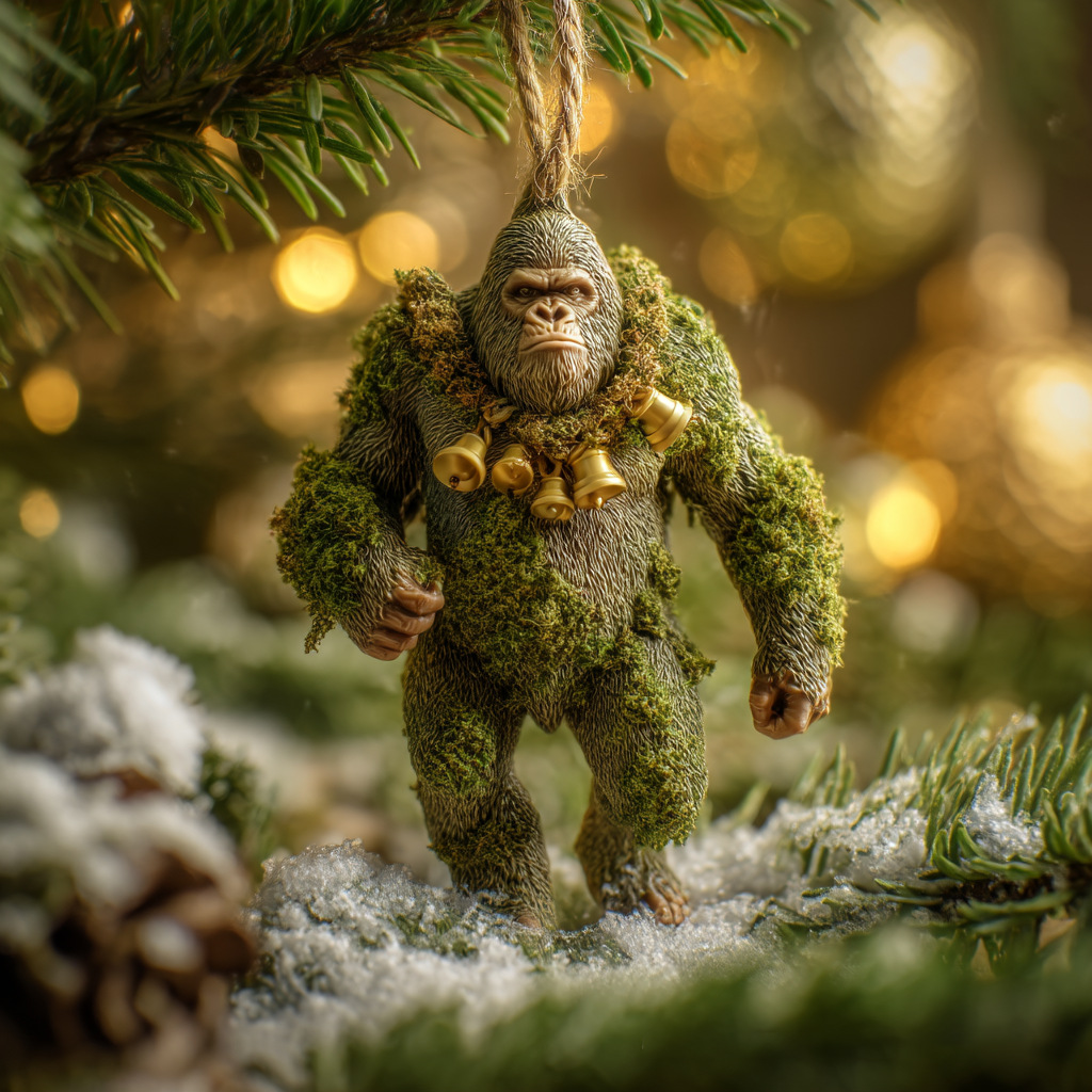 👣2026 Wildlife Wonders CollectionTM  Bigfoot Ornament