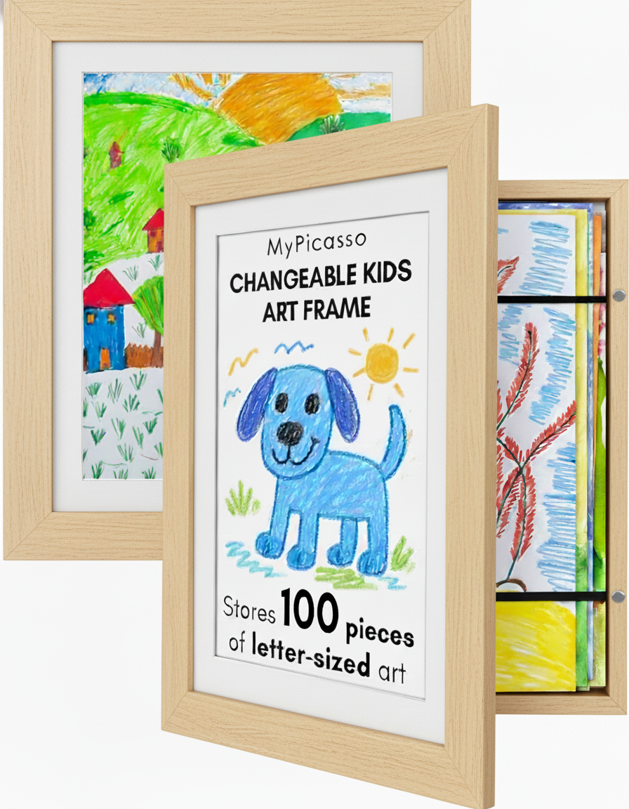 Kids Art Display Magnetic Frame