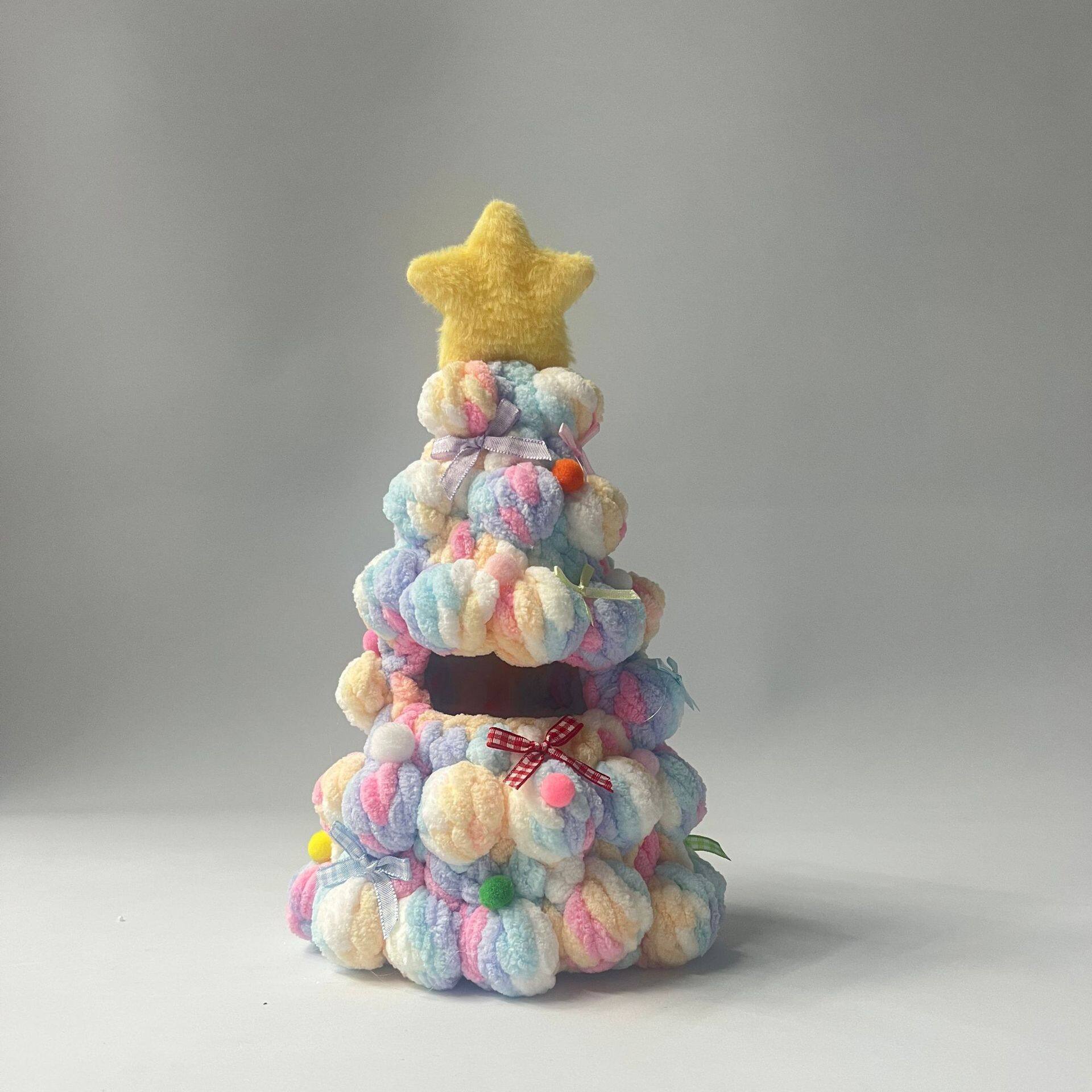 🎅Labubu handmade woven Christmas tree doll clothes