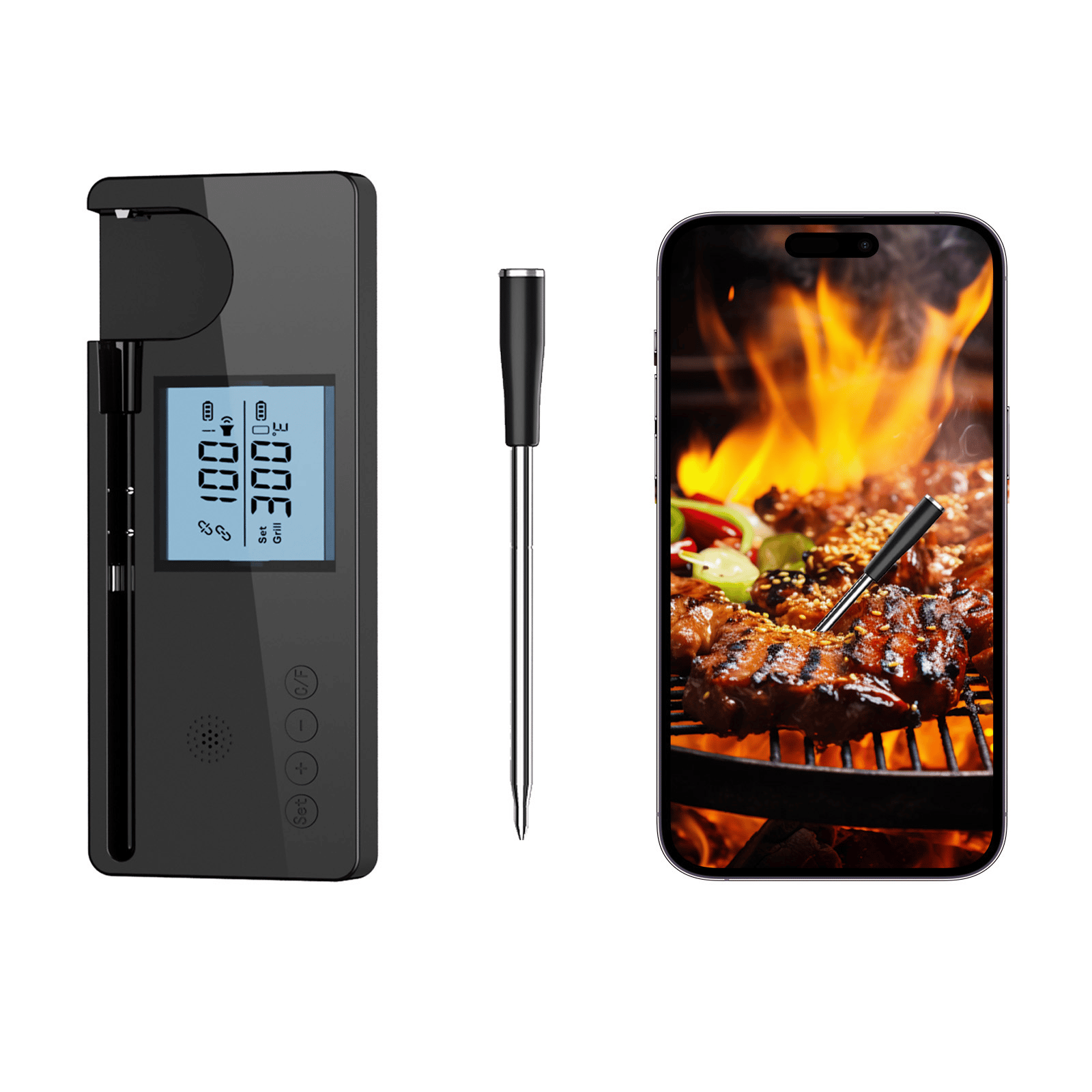 🔥Wireless Meat Thermometer 