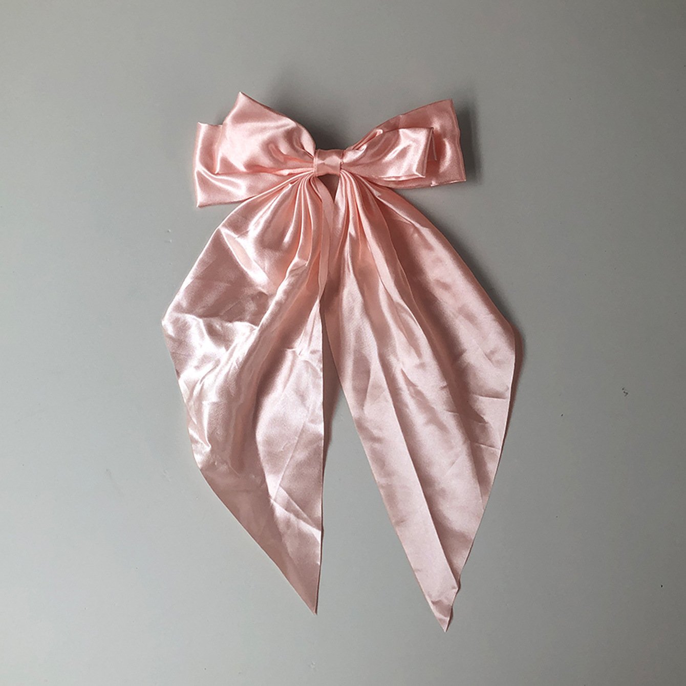 🔥Large Bow Hair Clip for Women – Wedding & Everyday Ponytail Accessory with Long Tail