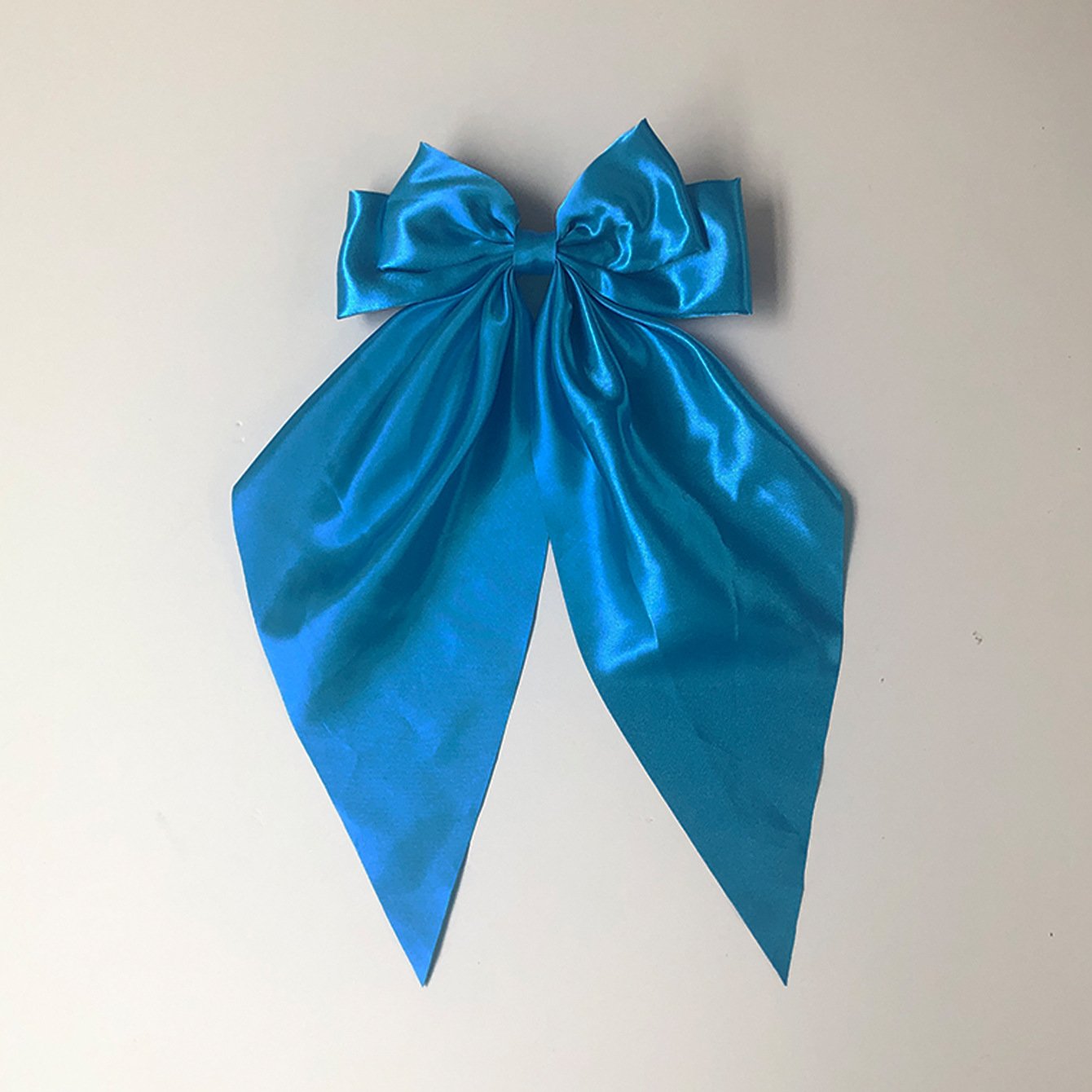 🔥Large Bow Hair Clip for Women – Wedding & Everyday Ponytail Accessory with Long Tail