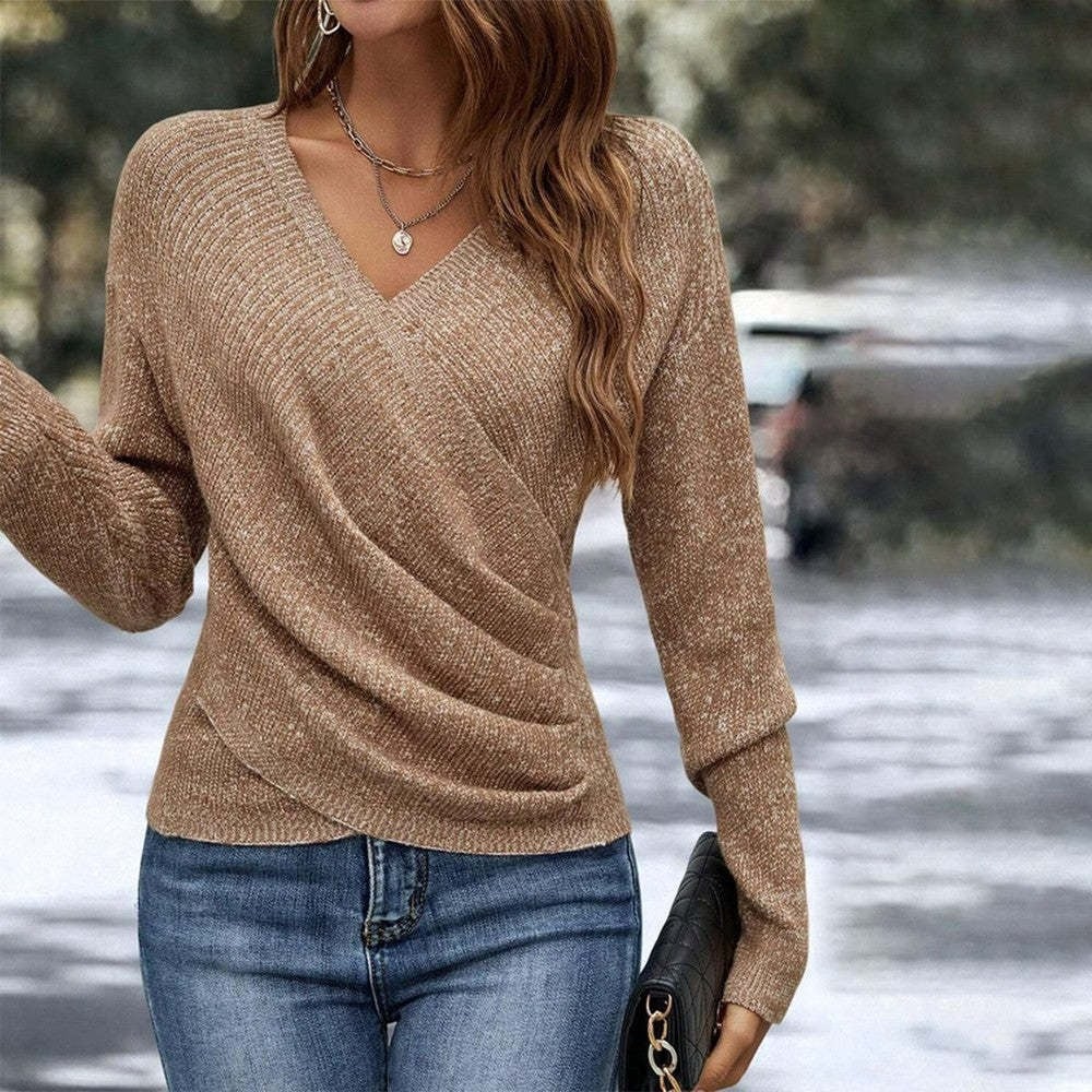 Elegant Women's Casual Knit Sweater