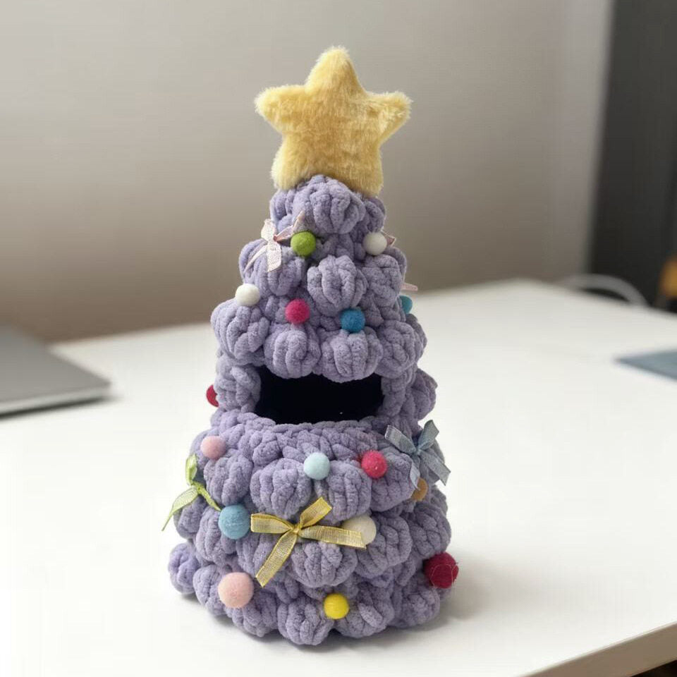 🎅Labubu handmade woven Christmas tree doll clothes