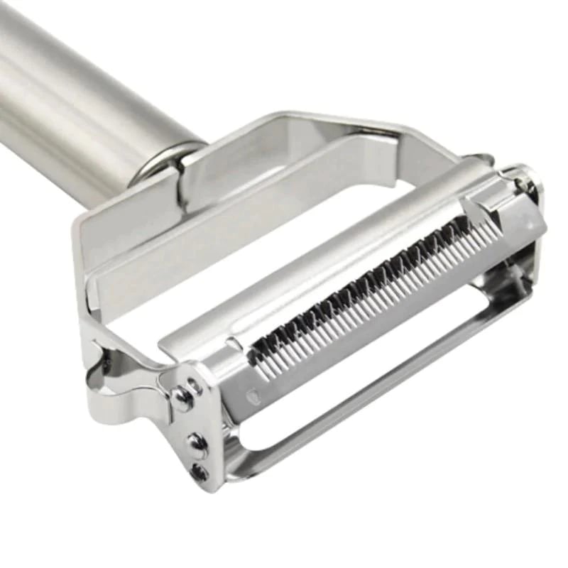 Multifunctional vegetable peeler made of stainless steel