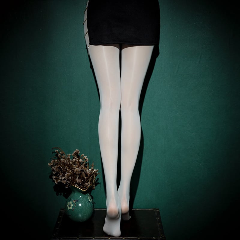 🔥Pearlescent Silk Stockings Sexy Nylon Pantyhose