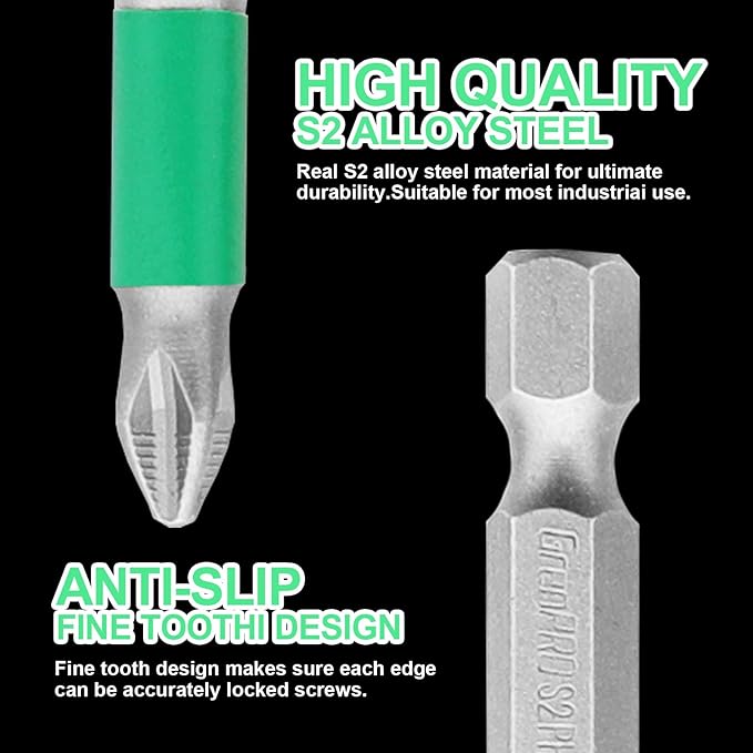 Strong Magnetic Durability Screwdriver Drill Bit Set