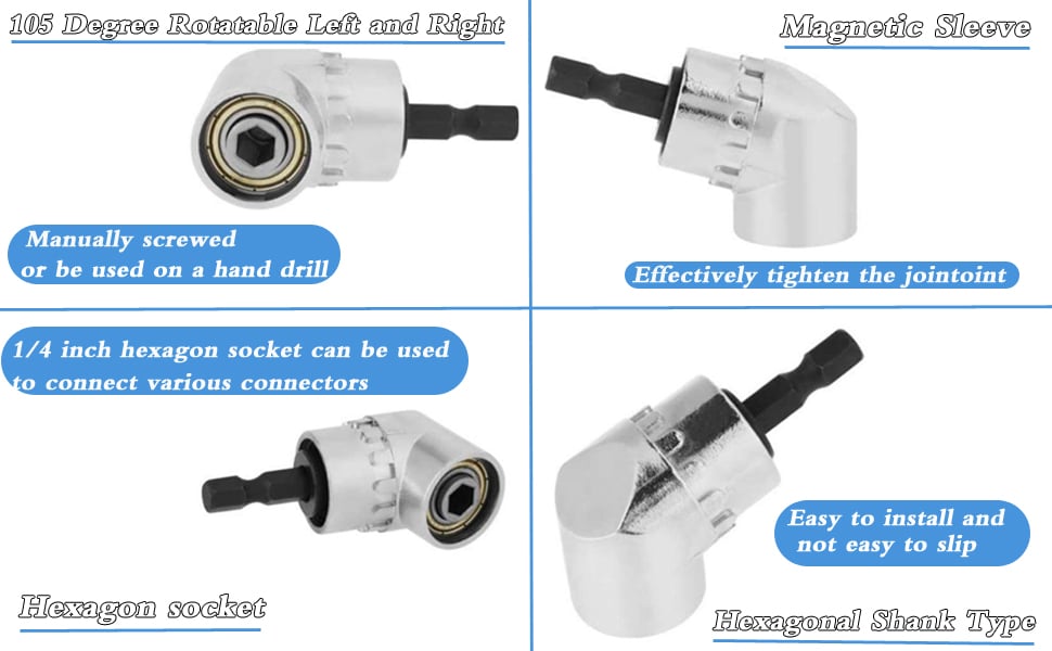  Right Angle Drill Adapter