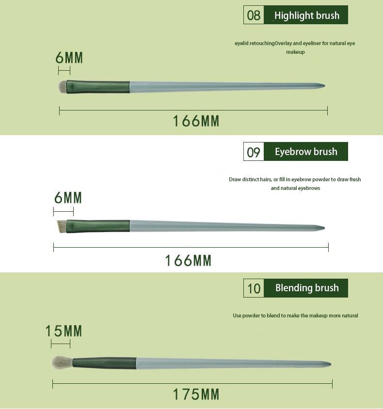 🔥13-Pc Professional Makeup Brush Kit – Soft Synthetic Hair for Face & Eyes – Travel-Friendly