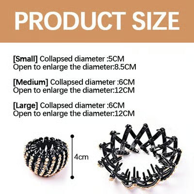 🔥Rhinestone Bird's Nest Hairpin