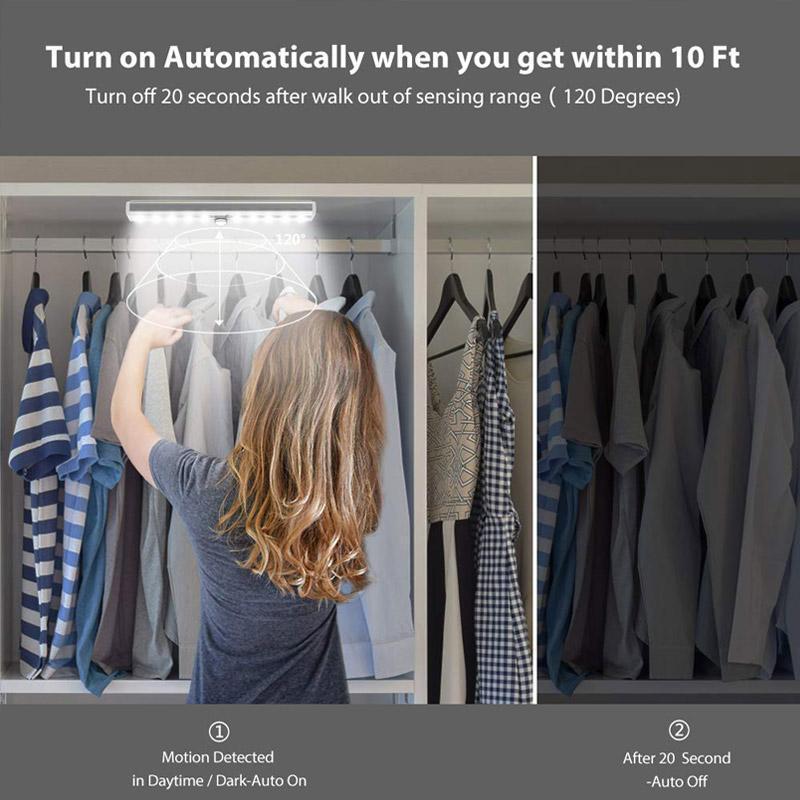 🔥LED Smart Magnetic Human Body Sensor Light