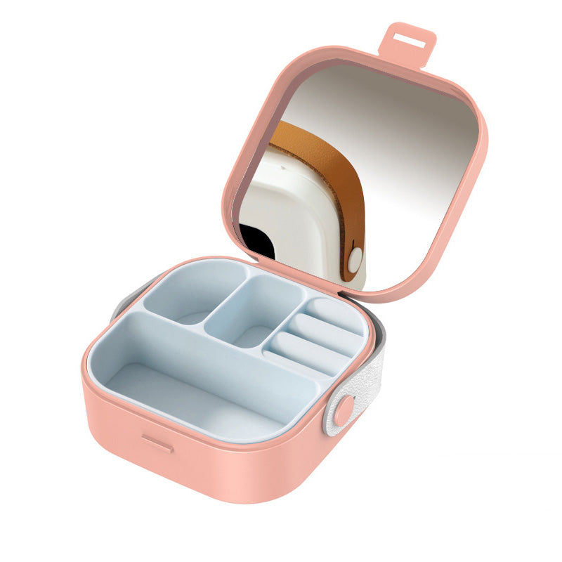  Multifunctional Portable Jewelry Organizer Mini Box