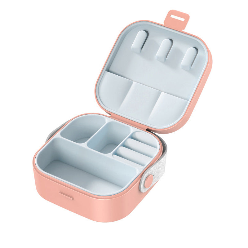  Multifunctional Portable Jewelry Organizer Mini Box