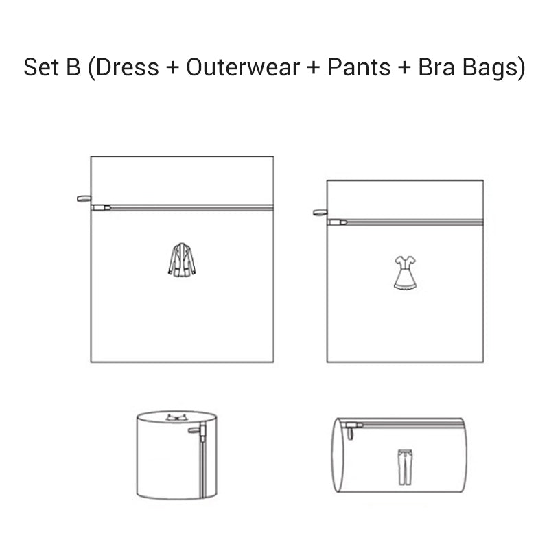 Mesh Laundry Bags with Zipper