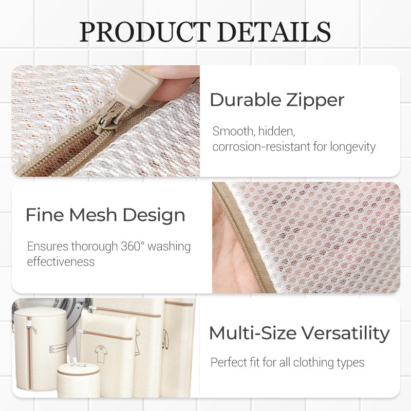 Mesh Laundry Bags with Zipper