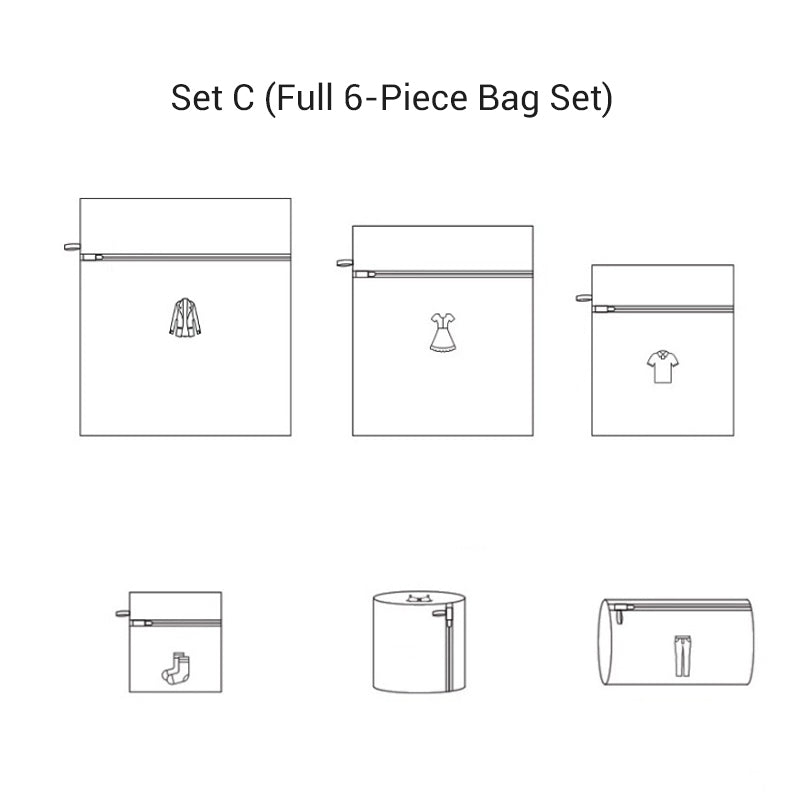 Mesh Laundry Bags with Zipper