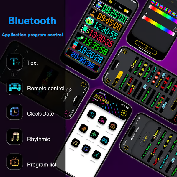 🎁Colorful Eye Lamp Soft Screen for Car Windows