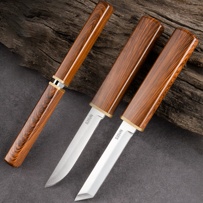 💥2 in 1 Double Knife Set with Wooden Handle