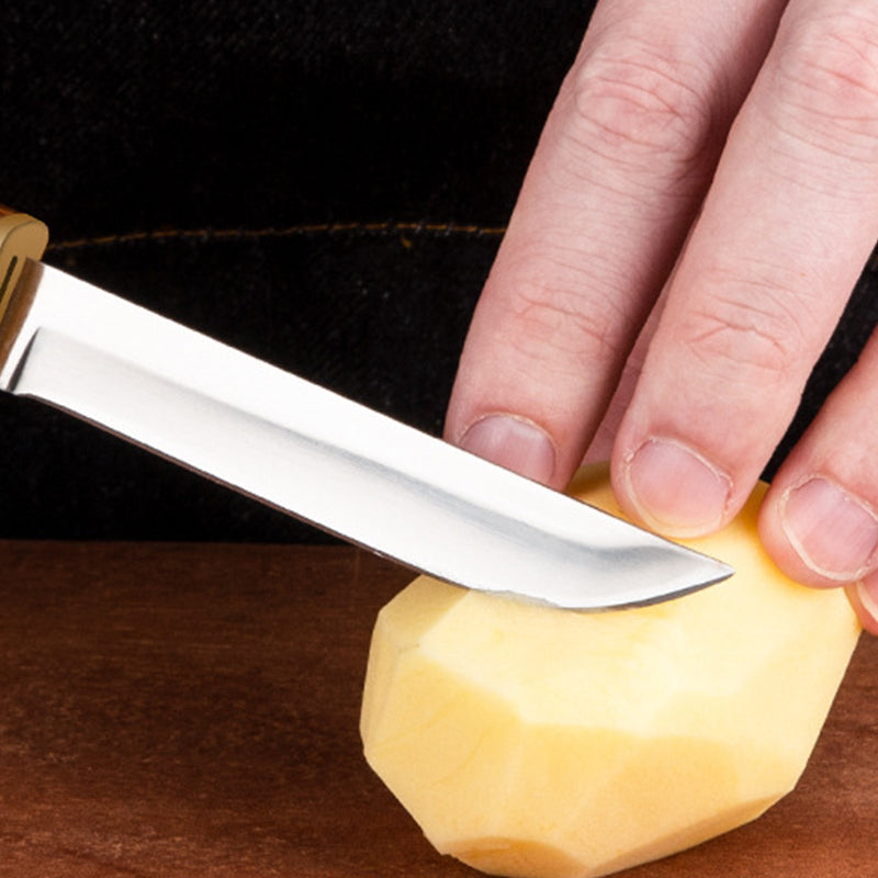 💥2 in 1 Double Knife Set with Wooden Handle