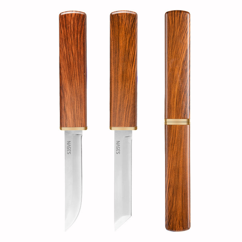 💥2 in 1 Double Knife Set with Wooden Handle