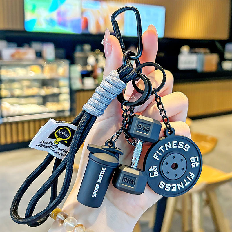 🔥Creative Fitness Themed Keychain