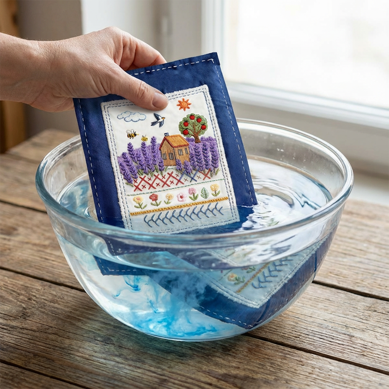 DIY Embroidery Stitch Practice Book Kit