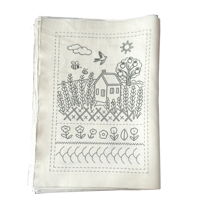 DIY Embroidery Stitch Practice Book Kit