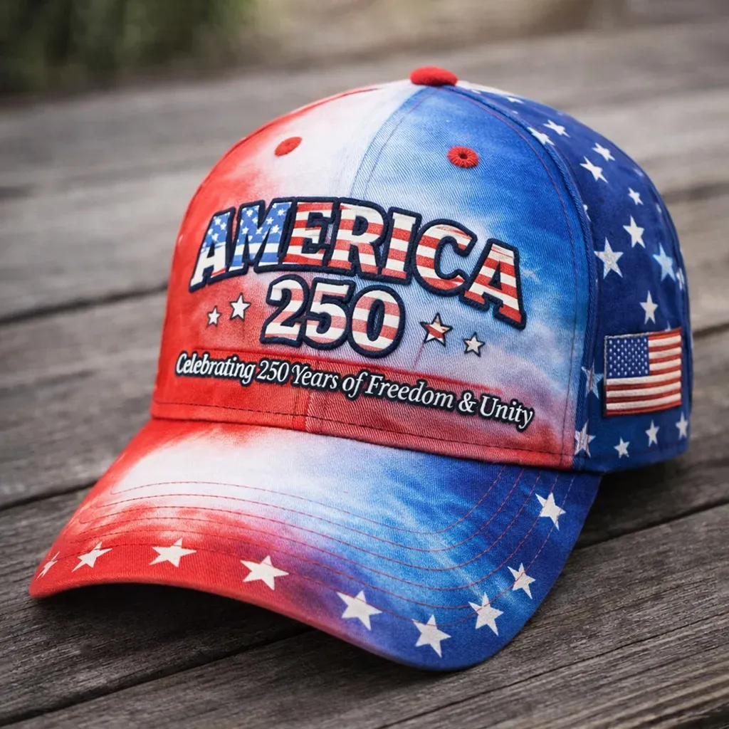 US 250th Anniversary Art Print Casual Hat