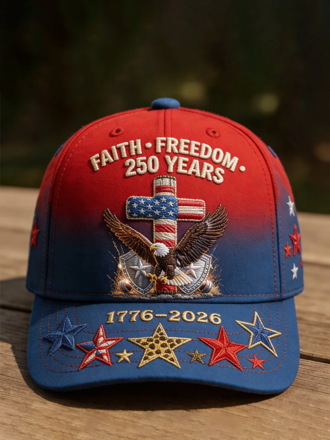 250th Anniversary Commemorative Printed Casual Hat (Unisex)